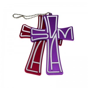 カスタマイズされたパーソナライズされた金属軍IDのタグ宗教的な陽極酸化されたアルミニウム軍の犬のタグ